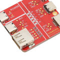 Charging Test Card, 3 in 1 Data Wire Test Fixture Easy To Operate Universal for On Off Detection. 