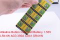 5Pcs- AG3 392A CX41 LR41W Button Battery LR41W Button Cell Battery LR41W Battery 1.5V 392A Coin Cell Battery AG3 Battery 1.5V Battery For Watch Calculator Clock. 