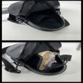 Small Capacity Ghost Bag Purse Fun Stitching Devil Shoulder Bags Funny Pu Satchel for Fashionable Trendy Streetwear Youngsters Daily Use.