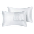 Luxury Smooth Envelope Pillow Cases Custom Logo Solid Colors Silk Satin Pillow Cases.