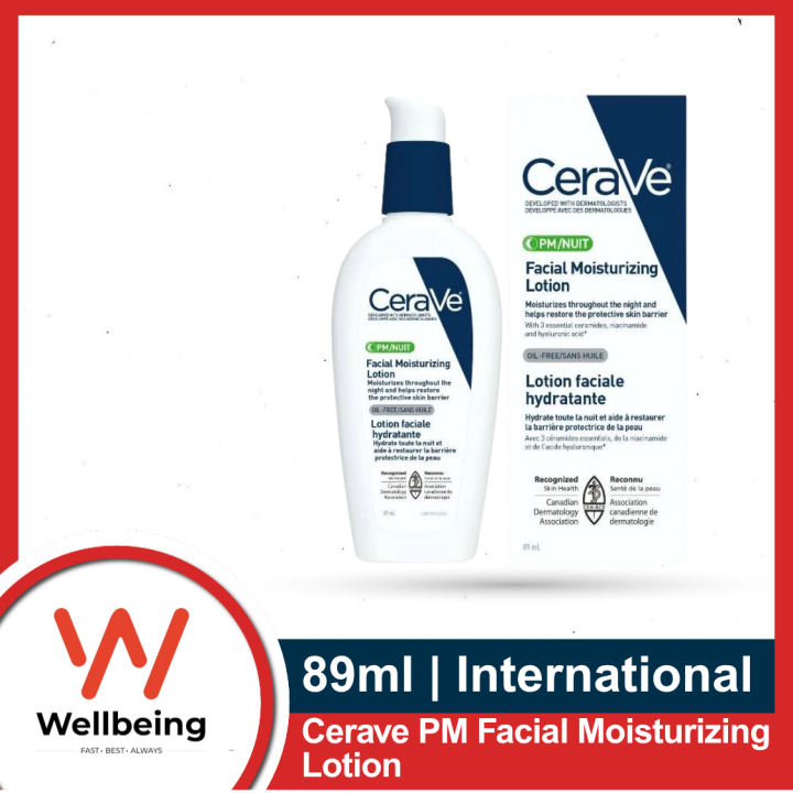 CeraVe PM Facial Moisturizing Lotion 89ml