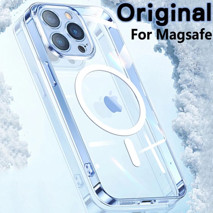 Original Wireless Magnetic Cover For Apple Magsafe Case Iphone
