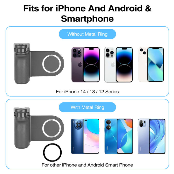 Magnetic%20Phone%20Grip%20for%20Magsafe%20Handgrip%20Phone%20Bracket%20with%20Bluetooth%20Remote%20Shutter%201/4%20Tripod%20Mount%20for%20Iphone%20Android%20Phone%20-%20Image%205