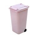 Mini Trash Can Bathroom Kitchen Trash Can Home Office StorageReusable Plastic Easy To Clean Table Trash Basket Bathroom Trash.