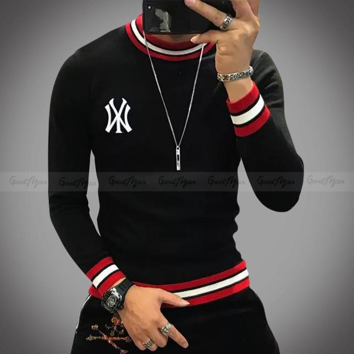 Premium Quality Black Color Cotton Full Sleeve Sweater for Men - Sweater For Men