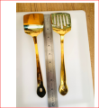 Stainless Steel Gold Spoon 🥄 ( 1 Pcs) Set. 