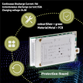 13S 48V 15A Li-Ion Lipolymer Battery BMS PCB Board with Heatsink. 