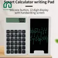 Lumina Calculator Writing Pad Smart Desk Calculator with Large 12-digit Display Notepad Rechargeable Battery Powered Ideal for Reusable Writing Pad. 