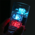 12Pcs Waterproof LED Ice Cube LED Light Ice Cube Glowinthedark For Drinking Party.