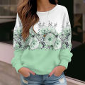 Autumn Winter pullover fashion clothes New design printed hoodie casual tee women's sweatshirts vintage elegant top.
