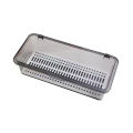 Transparency Storage Box For Tea Set Cup With Lid & Drain Dustproof Cutlery Holder For Kitchen Bayline.