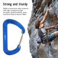 Keychain Clip, Palm Size Climbing Carabiner  for Climbing. 