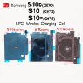 1Pcs For Samsung Galaxy S10 Plus S10+ S10E G970 G973 G975 Wireless Charging Induction Coil NFC Module Flex Cable Replacement. 