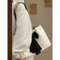 Cute Girl Bag Korean Style Niche Bow Tote Bag Autumn and Winter New Summer Large Capacity Shoulder Bag.
