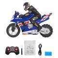 1/6 remote-controlled stunt motorcycle: self balancing/360 � drift - blue-2. 