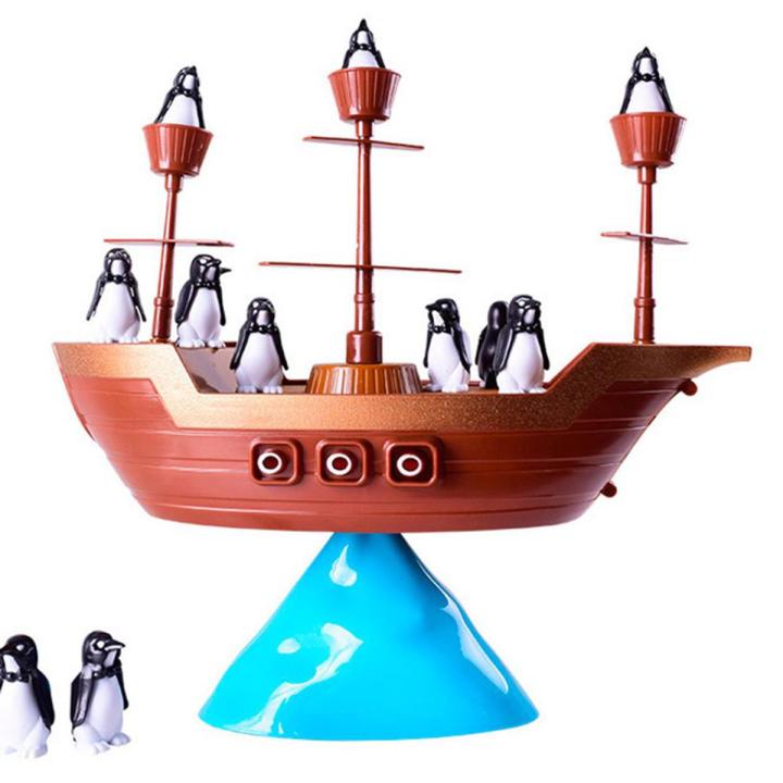 Smart Toys Balance Penguin Pirate Boat Fun Kids Casual Table Games