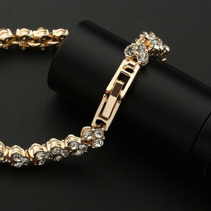 Luxury%20Diamond%20Bracelet%20Bridal%20Wedding%20Prom%20Gift%20Silver%20Rose%20Gold%20Heart%20Zirconia%20Ladies%20Bracelet%20-%20Image%205