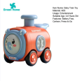 Baby Train Toy Baby Train Toy Whistleless Press-and-go Mini Vehicle Lovely Cartoon Animal Slide Car Boys Girls Gift Rotate Face Toy -1 PCS.