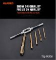 Harden M3-12 Tap Holder Adjustable Tap Wrench for Thread Tap Handle spanner Steel Hand Taps Holder Tapping Reamer Tools 610431. 