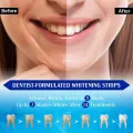 1 Box 9D Teeth Whitening Strips Food Grade Mint Flavor White Teeth Gel Tooth Whitener stickers Teeth Yellow Smoke Stains Tea Stains Oral Hygiene Care.