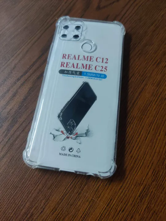 clear%20transparent%20back%20cover%20for%20Realme%20c12/c15%20-%20Image%202
