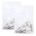 Durable 20Pcs Wool Felt Mounted Mandrel Polishing Buffing Wheels Grinding Bits Grinder Head Polish Watch Jewelry Rotary Tool Accessories Attachment - 1/8 Inch Shank. 