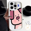 MissConnie Cartoon Cute Pig Phone Case for Infinix Hot 30i 30 Play Note 30 VIP 12 G96 Smart 7 Tecno Spark 10 Go 2023 10C Lovely Angel Eyes Soft Cover. 