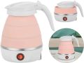 Travelling Folding Kettle Electric Silicone Foldable Water Kettles Compression Leak Proof Portable Mini Kettle by Dreamy DeaLs. 