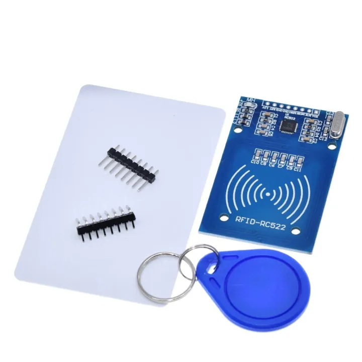 RFID MFRC-522 RC522 RF IC Card Sensor Module With S50 Key Card Keychain For Arduino UNO Mega 2560 R3 Nano Raspberry Pi NFC RFID Card Reader Module Kit