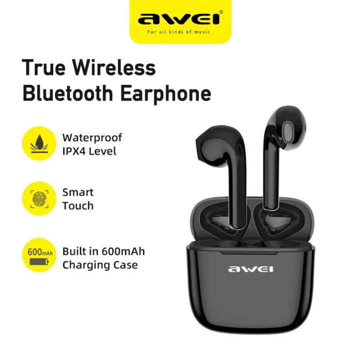 AWEI%20T26%20TWS%20Earbuds/AirDots%20Stereo%20Sound%20HiFi%20Bass%20Sound%20Touch%20Contorl%20Earphone%20-%20Image%207