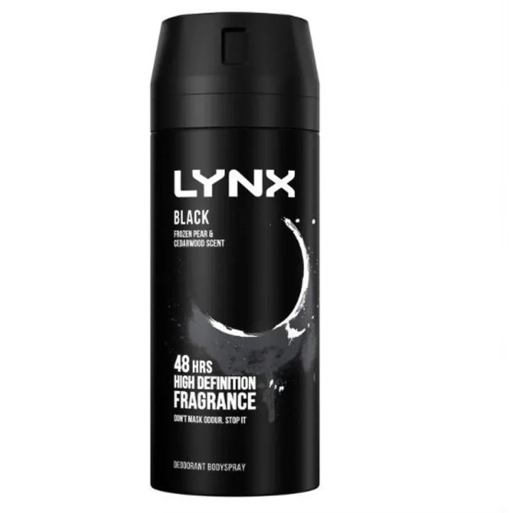 Lynx Black Deodorant Body Spray 150ml