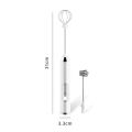 Hand Mixer Electric Milk Frother Whisk Egg Beater USB Rechargeable Handheld Coffee Blender Milk Shaker Mixer Foamer Food Blender. 