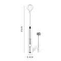 Hand Mixer Electric Milk Frother Whisk Egg Beater USB Rechargeable Handheld Coffee Blender Milk Shaker Mixer Foamer Food Blender.