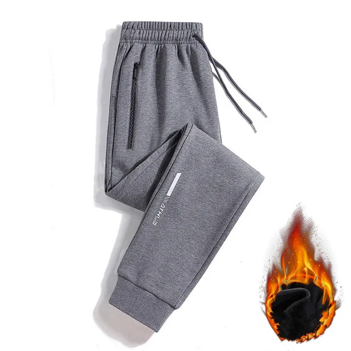Fleece%20Thickened%20Down%20Pants%20Pants%20Joggers%20Solid%20color%20Men%20Clothing%20Drawstring%20Thickened%20Casual%20Fleece%20Trousers%20for%20Winter%20autumn%20Men%20Sport%20Casual%20-%20Image%206