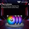 Thermaltake Pure 12 ARGB Sync Radiator Fan TT Premium Edition (3-Fan Pack). 