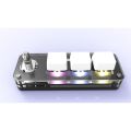 3 Keys Knob RGB Gaming Keyboard Programming Keypad Mini Mechanical Keyboard Custom Keyboard Macro Keyboard. 