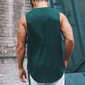 Gym Tank Top Men Mesh Quick Dry Bodybuilding Sleeveless Shirt Fitness Singlets Basketball Sportswear Muscle Vest Summer Clothing. 