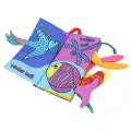 【Toy life hall】Baby Cloth Book Cartoon Animal Puzzle Learning Books with ail W ble Educational. 