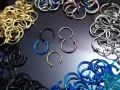 Nose Ring Nose Pin Lip Ring Earring 8mm. 
