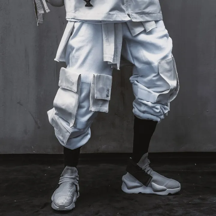 11%20BYBB'S%20DARK%20Streetwear%20Cargo%20Pants%20Elastic%20Waist%20Multickets%20Joggers%20Pant%20Man%20Harajuku%20PuTactical%20Trousers%20WB063%20-%20Image%204