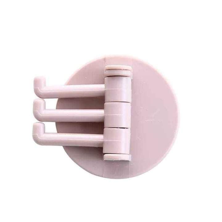 Multifunctional%20bathroom%20wall%20shelf%20free%20punching%20seamless%20trace%20rack%20rotating%20hook%20strong%203%20branch%20rotating%20sticky%20hook%20-%20Image%203