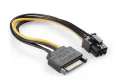 PCI 6 Pin to Sata Power Cable. 