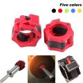 Barbell Clamps Olympic Weight Bar Plate Locks Collar Clips 1 Pair -Pull Up Bar.