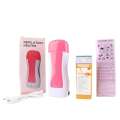 Hair removal strip warm convenient honey handheld support 100g ball after use liquid wax hine set.