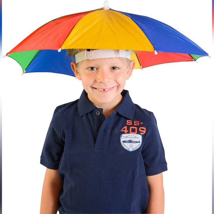 Head%20Umbrella%20Hat%20for%20Kids%20and%20Adults,%20Hands%20Free%20Umbrella%20Clear%20for%20Rain%20Sunny%20Golf%20-%20Image%204