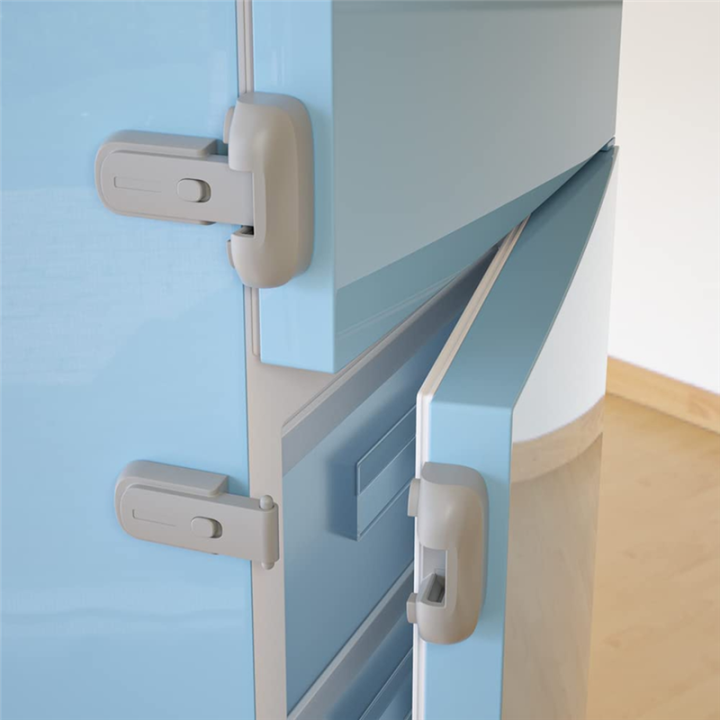 2Pcs%20Safe%20Fridge%20Lock,%20Child%20Proof%20Refrigerator%20Freezer%20Door%20Lock,%20Protect%20Refrigerators%20with%20Sealing%20Strips%20Grey%20-%20Image%204