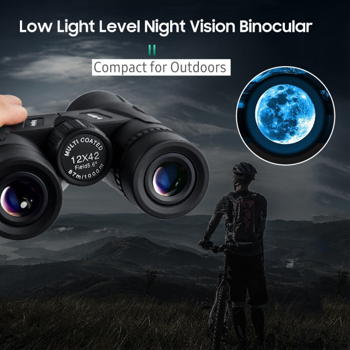 12%C3%9742%20HD%20Zoom%20Binoculars%20Low%20Light%20Level%20Night%20Vision%20Binocular%20BAK4%20Prism%20Long%20Distance%20Telescope%20with%20Diopter%20Ring%20for%20Hunting%20-%20Image%206