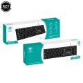 Wired Keyboard and Mouse Set Desktop Laptop All-in-one Keyboard Combo Kits for Laptop Mac Desktop PC Business Office Home Supply. 