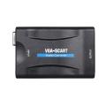 VGA to Scart Converter Video Audio Converter Video Adapter 1080P for TV and Projector. 