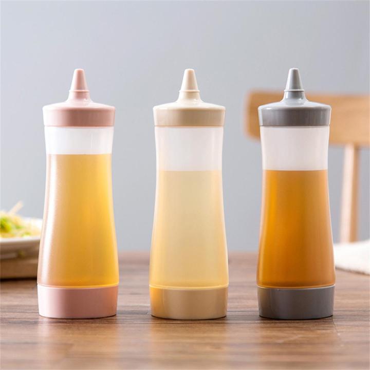 Condiment Squeeze Bottle Sauces Dispenser Kitchen Accessories Salad Ketchup Olive Oil Gravy Condiment Dispenser